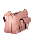 Coccinelle Pink Leather Handbag