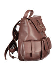 Coccinelle Brown Leather Backpack