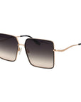 Trussardi Black Stainless Steel Sunglasses