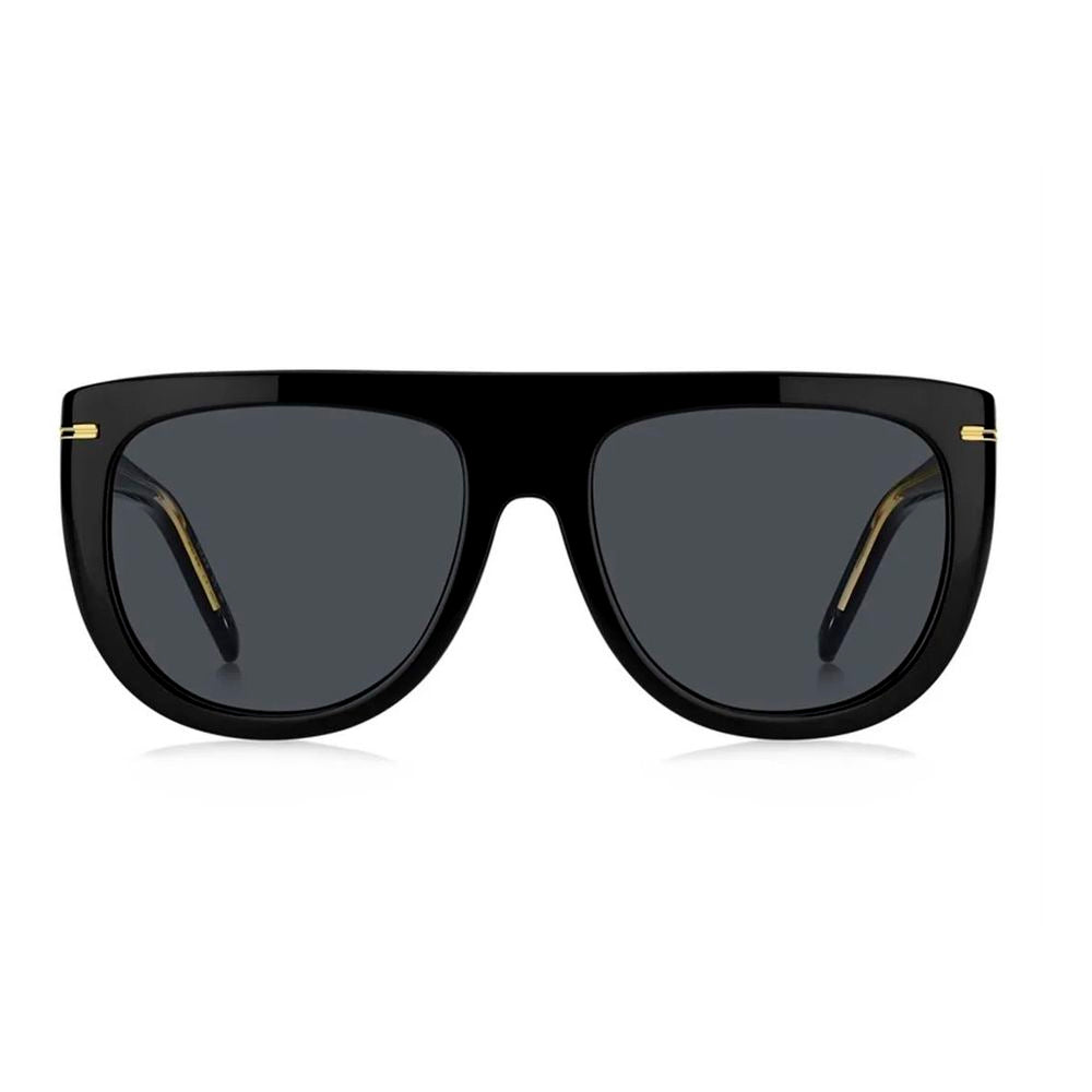 Hugo Boss Occhiali da Sole Nero con Lenti Grigie e Protezione UV