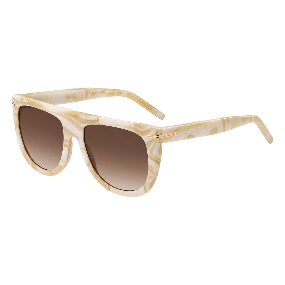 Hugo Boss Occhiali da Sole Beige con Lenti Marroni