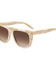 Hugo Boss Occhiali da Sole Beige con Lenti Marroni