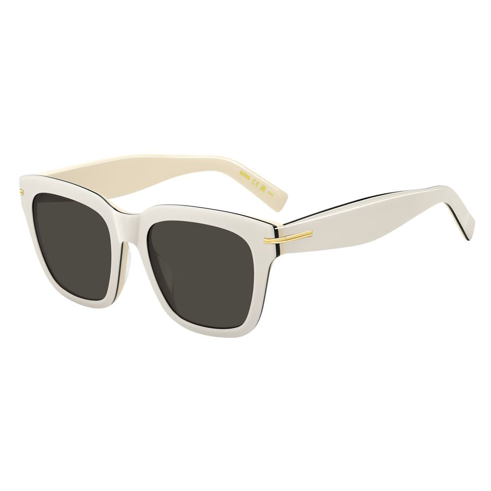 Hugo Boss Occhiali da Sole Beige con Lenti Grigie Categoria 3