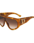 Dsquared² Brown Acetate Sunglasses