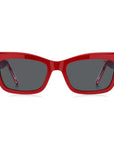 Hugo Boss Occhiali da Sole Rosso con Lenti Grigie