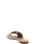 Dolce & Gabbana Beige Calfskin Slides
