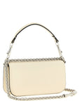 Valentino Garavani White Calfskin Shoulder Bag