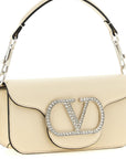 Valentino Garavani White Calfskin Shoulder Bag