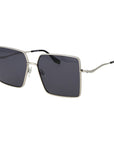 Trussardi Silver Stainless Steel Sunglasses