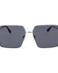 Trussardi Silver Stainless Steel Sunglasses