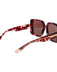 Trussardi Burgundy Acetate Sunglasses