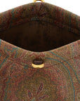 Etro Brown Pvc Clutch Bag