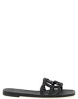 Gucci Black Rubber Slides