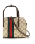 Gucci Beige Fabric Handbag