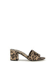 Dolce & Gabbana Beige Calf Leather Bos Taurus Mules