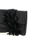 Jimmy Choo Black Lamb Leather Clutch Bag