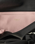 Jimmy Choo Black Lamb Leather Clutch Bag