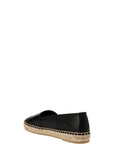 Saint Laurent Black Lamb Leather Espadrilles