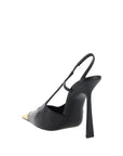 Saint Laurent Black Lamb Ovis Aries Aries High Heel Pumps