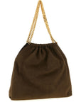 Stella McCartney Brown Polyester Shoulder Bag