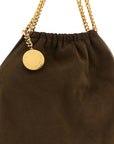 Stella McCartney Brown Polyester Shoulder Bag