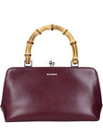 Jil Sander Red Leather Handbag