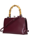 Jil Sander Red Leather Handbag