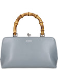 Jil Sander Gray Leather Handbag