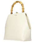 Jil Sander Beige Leather Handbag