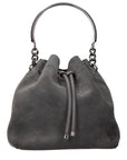Jimmy Choo Gray Leather Handbag