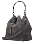 Jimmy Choo Gray Leather Handbag