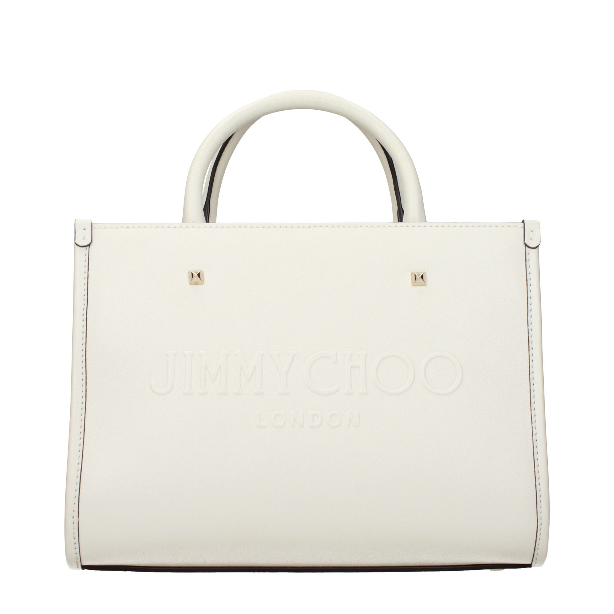 Jimmy Choo White Leather Handbag