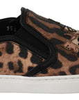 Dolce & Gabbana Leather Leopard 