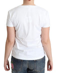 Moschino White Cotton Sunny Milano Print T-shirt