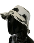 Dolce & Gabbana White Cotton Big Polka Dot Pattern Bucket Hat