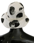 Dolce & Gabbana White Cotton Big Polka Dot Pattern Bucket Hat