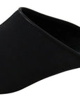 Dolce & Gabbana Black Grosgrain Slides Sandals Women Shoes