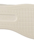 Dolce & Gabbana White Blue Leather Low Top Sneakers Shoes