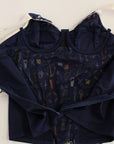 Dolce & Gabbana Blue Sailor Motive Tank Top