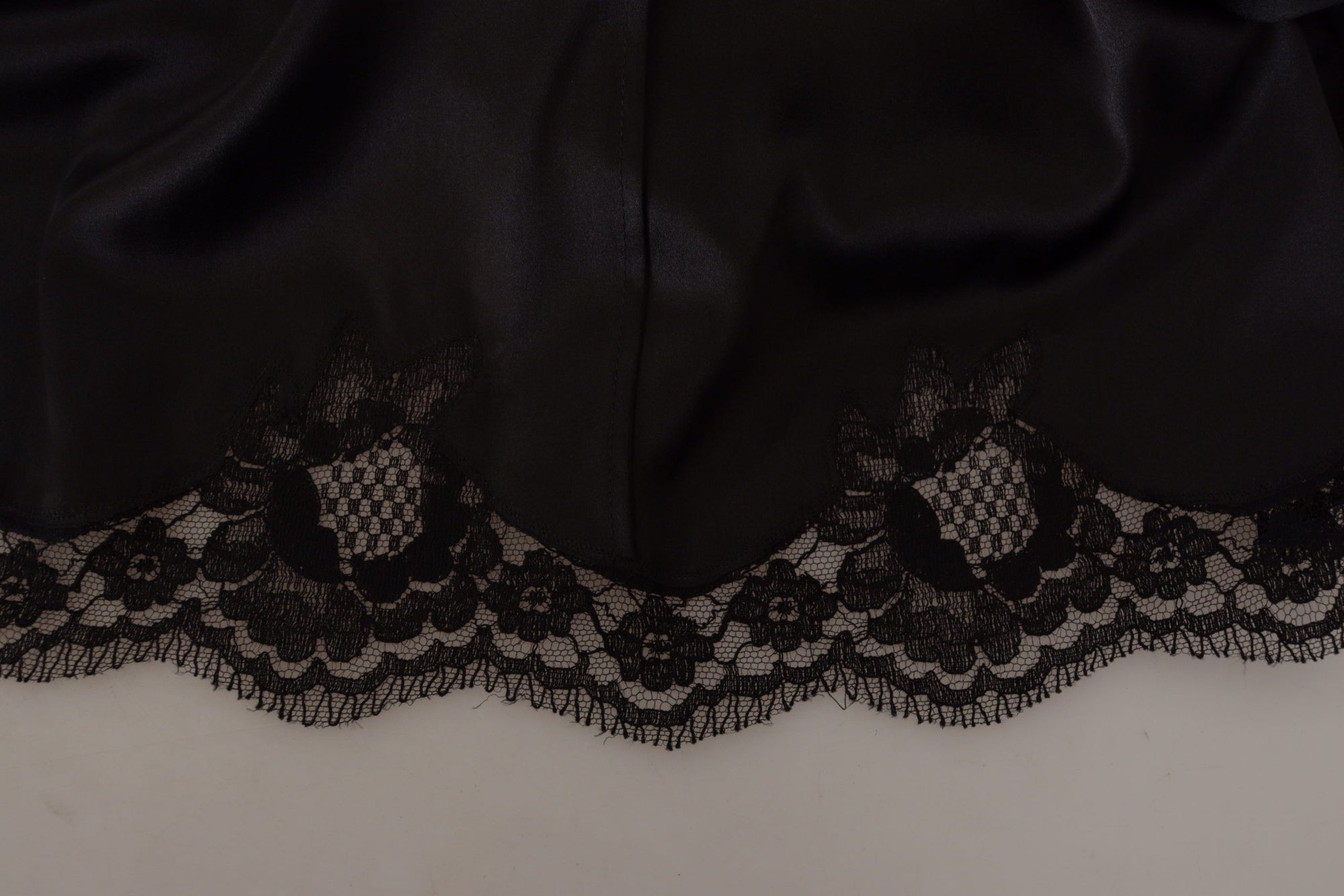 Dolce &amp; Gabbana Black Leopard A-line Knee Length Dress