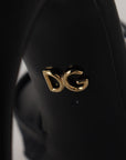 Dolce & Gabbana Black Stiletto High Heels Sandals Shoes