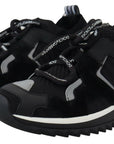 Dolce & Gabbana Black Mesh Sorrento Trekking Sneakers Shoes