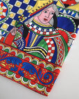 Dolce & Gabbana Multicolor Printed Long Sleeves Blouse Top