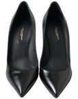Dolce & Gabbana Black Patent Leather High Heels Pumps Shoes