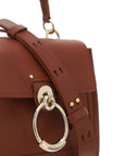 Chloé Brown Calf Leather Tess Handbag
