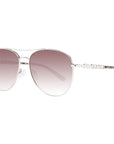 Guess Silver Metal Sunglasses