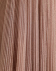 Dolce & Gabbana Pink One Shoulder Pleated Lame Tulle Dress