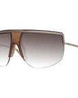 Max Mara Gold Metal Sunglasses