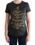 Dolce & Gabbana Gray Cotton 2017 Motive T-Shirt