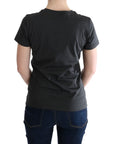 Dolce & Gabbana Gray Cotton 2017 Motive T-Shirt